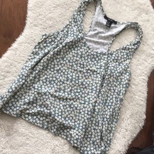 F21 floral tank